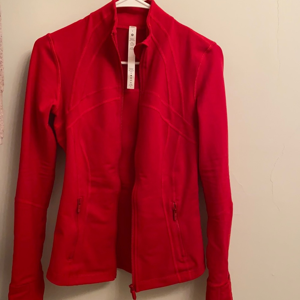 Lululemon Red Define Jacket